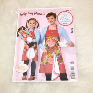Kwik Sew K229 Aprins for adukt, child, American Girl Doll